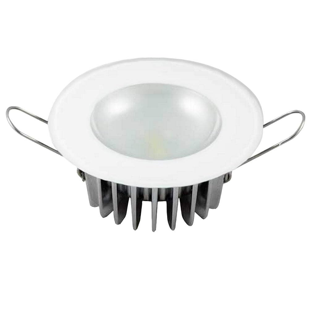 Lumitec Mirage - Flush Mount Down Light - Glass Finish/No Bezel - 4-Color Red/Blue/Purple Non Dimming W/White Dimming,WBAUVB00976KXO6